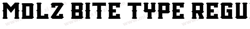 MDLZ BITE TYPE Regul字体转换